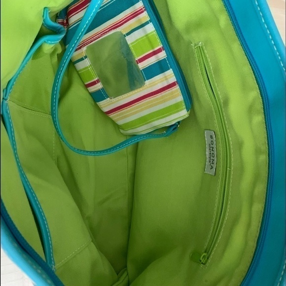 sonoma Cabana Stripe 3 Piece Canvas Bag Set NWOT - Picture 11 of 14